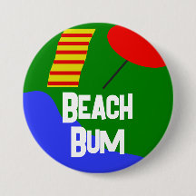 Botón oficial "Beach Bum"