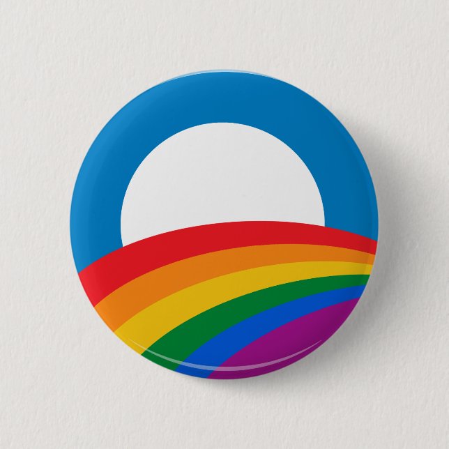 Botón Orgullo de Barack Obama - (Anverso)