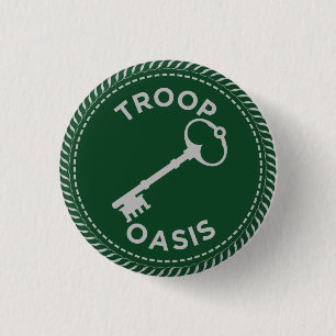 Botón Orgullo de tropa IGGPPCamp 2022 Verde