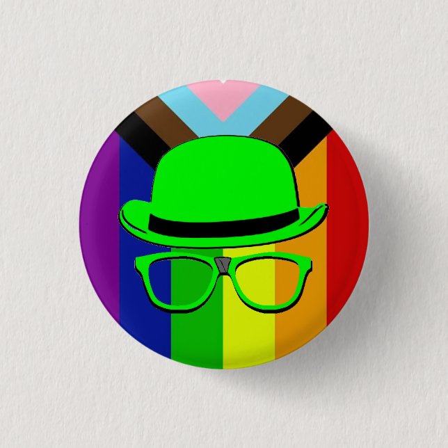 Botón Orgullo Noche de Frikis (Anverso)