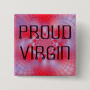 Botón orgulloso de la Virgen