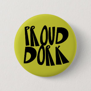 Botón orgulloso del Dork