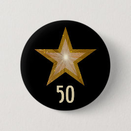 Botón "Oro" Star 'Age' negro