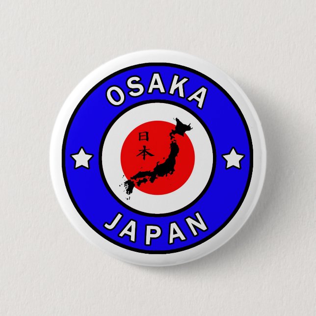 Botón Osaka Japón (Anverso)