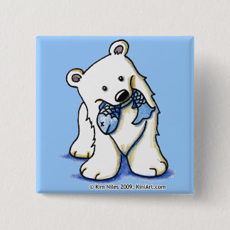 botón Oso polar