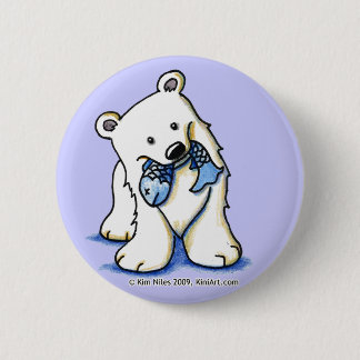 botón Oso polar