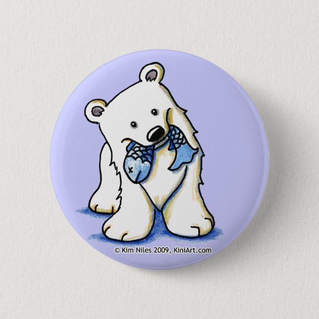botón Oso polar (Anverso)