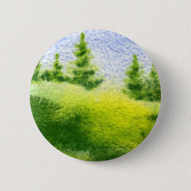 botón Paisaje de Pines (Anverso)