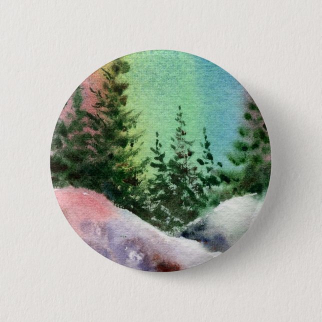 botón Paisaje de Pines (Anverso)