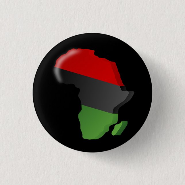 Botón Pan Africanism de África (Anverso)