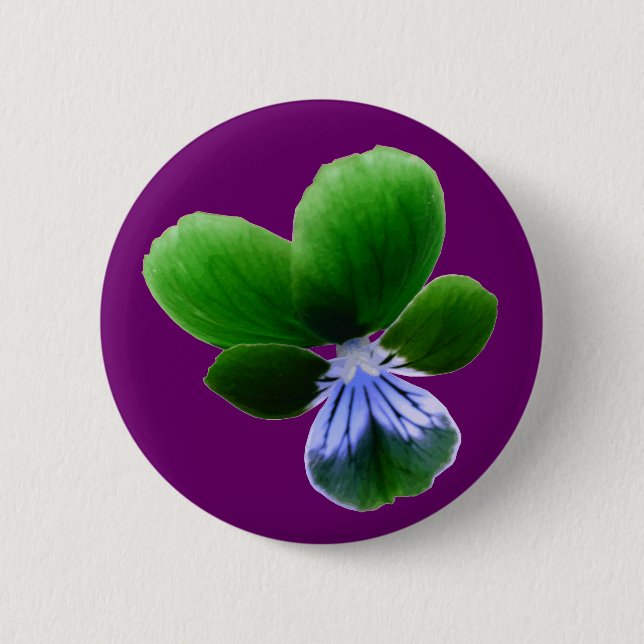 botón Pansy verde (Anverso)
