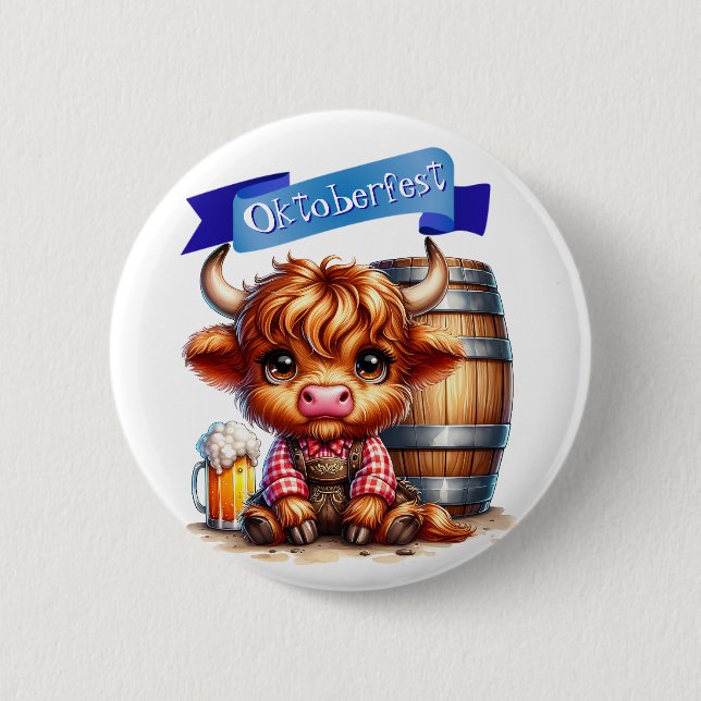 Botón para celebrar Oktoberfest (Anverso)