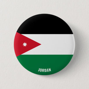 Botón patriótico de cambio de bandera de Jordania
