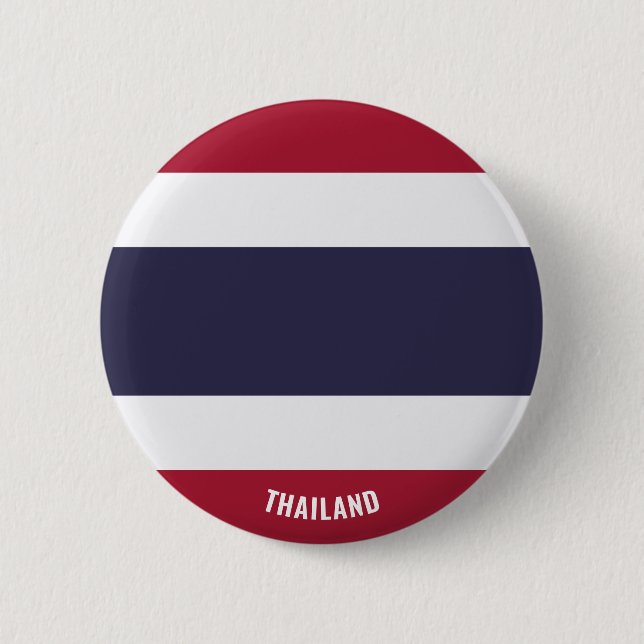 Botón patriótico de cambio de bandera de Tailandia (Anverso)