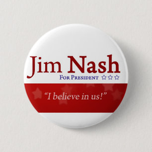 Botón patriótico de Jim Nash 2016