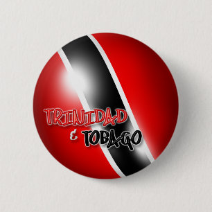 Botón patriótico de Trinidad y de Trinidad y