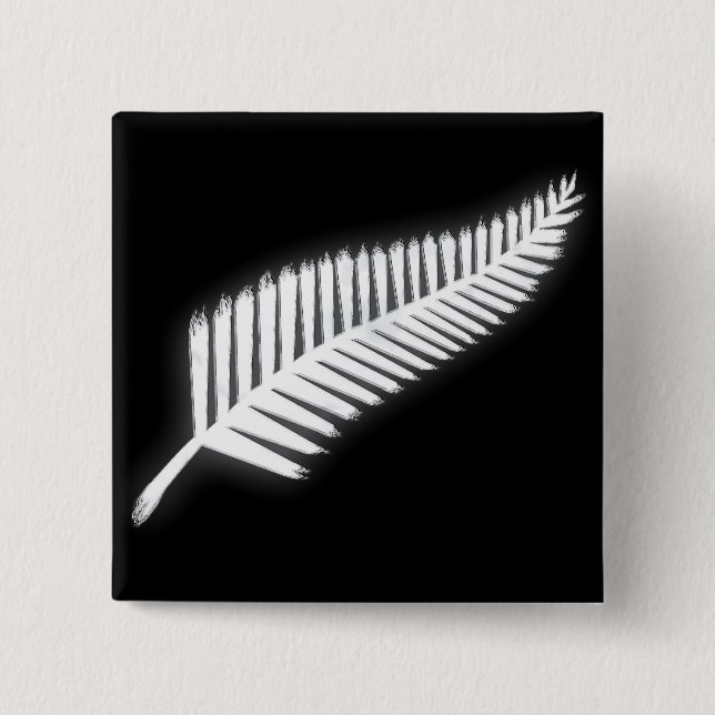 botón patriótico del emblema nacional de NZ Silver (Anverso)