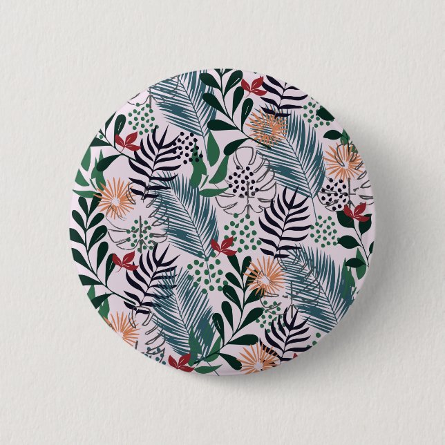 botón Patrón floral (Anverso)