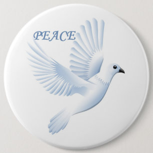 BOTÓN PEACE DOVE PINBACK