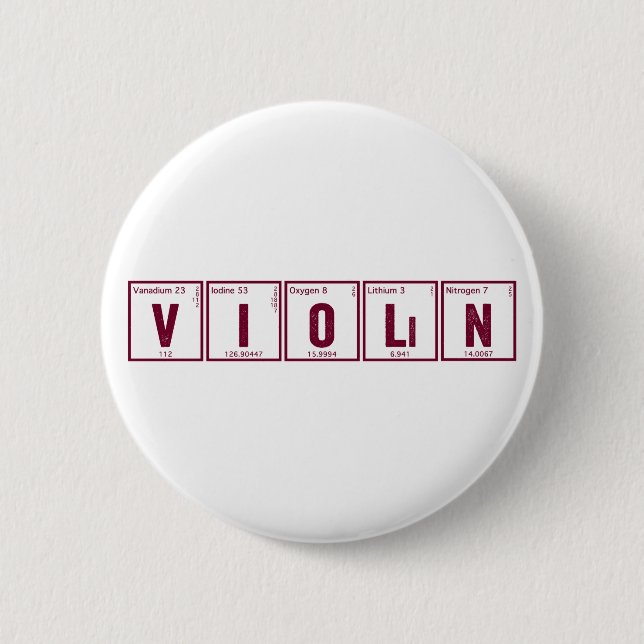 Botón periódico del violín (Anverso)