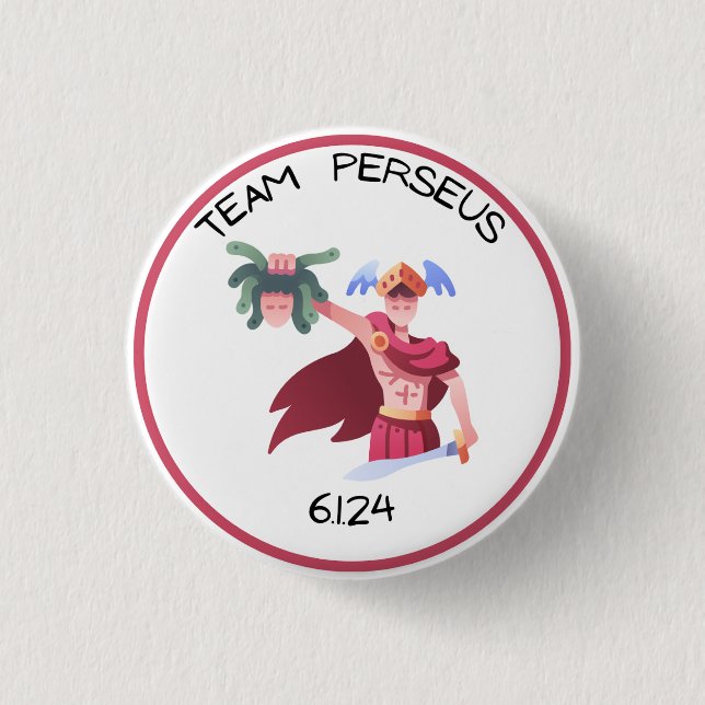 Botón Perseo de equipo (Anverso)