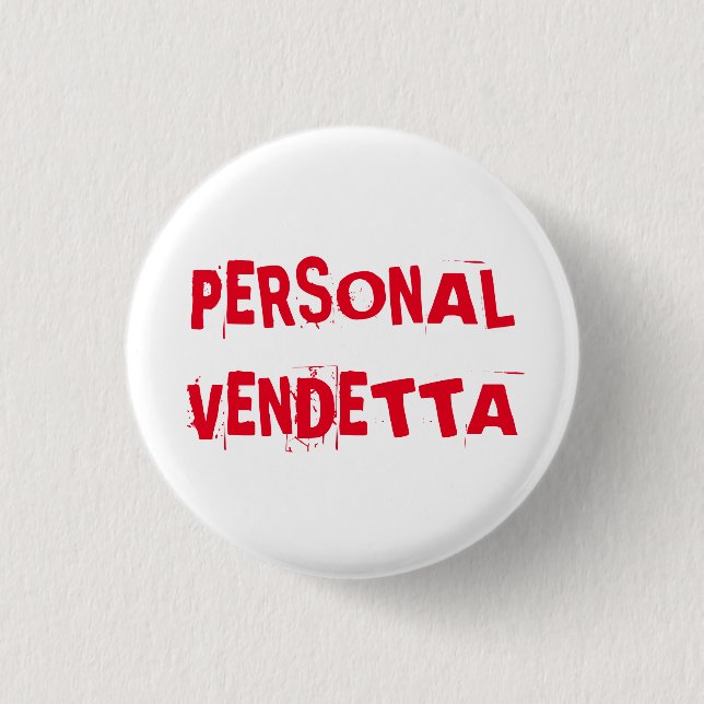Botón personal de la venganza (Anverso)