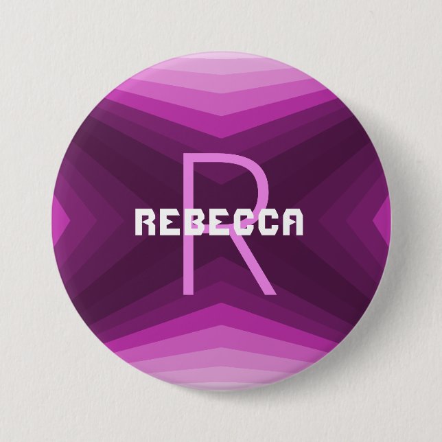Botón personalizable Rosa - HAMbyWG (Anverso)