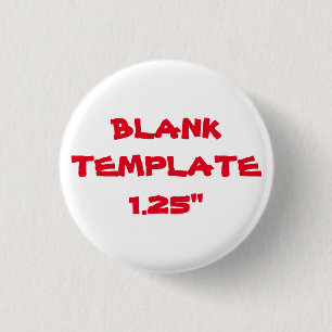 botón personalizado Bachelorette Blank Template 1.