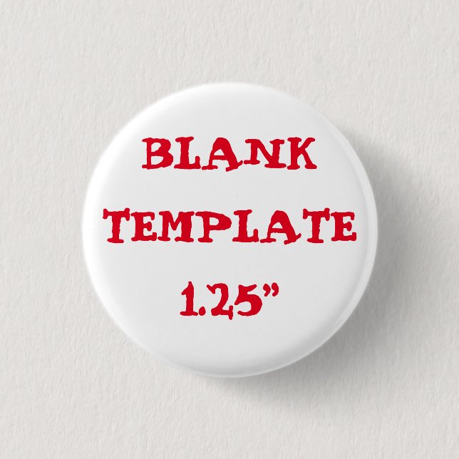 Botón Personalizado Bachelorette Blank Template 1. (Anverso)