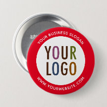 Botón personalizado con logotipo de empresa sin ca