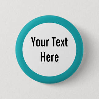 Botón Personalizado de borde Verde azulado de text