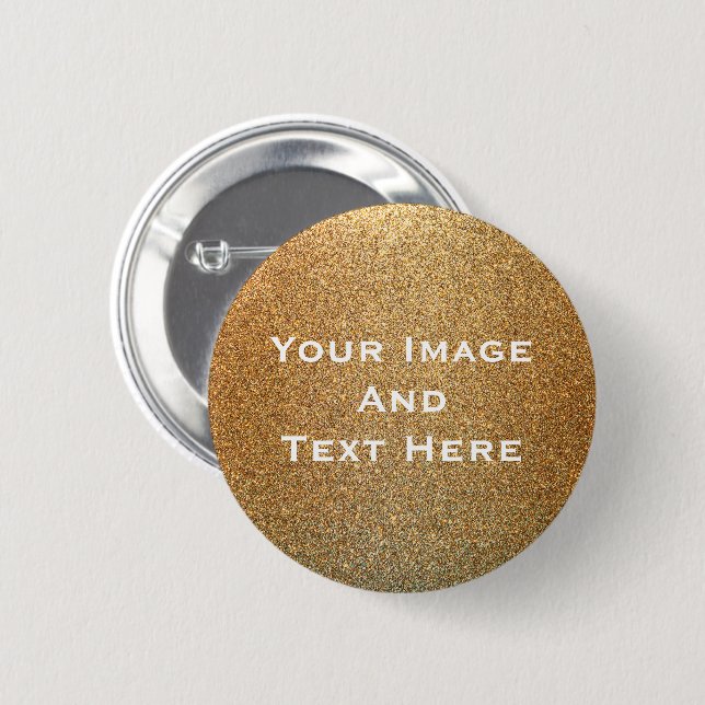 Botón personalizado de imagen y texto del personal (Anverso y reverso)
