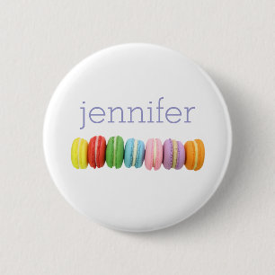 Botón Personalizado de Macarons