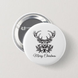 Botón personalizado de Navidad – Pin estacional pe