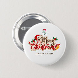 Botón personalizado de Navidad – Pin estacional pe