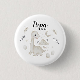 Botón personalizado de Papá a punto de ser con Din