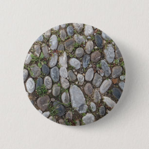 botón personalizado de piedras