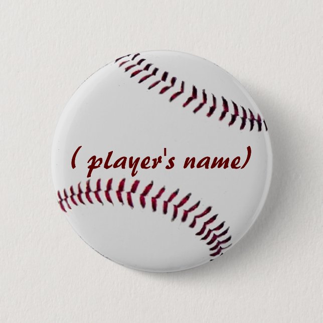 Botón personalizado del béisbol (Anverso)