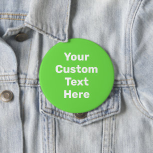 Botón personalizado grande para colocar