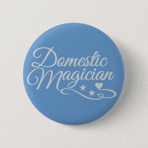 botón personalizado mago doméstico