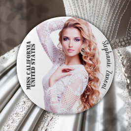 Botón Personalizado para Concurso de Belleza - Eli