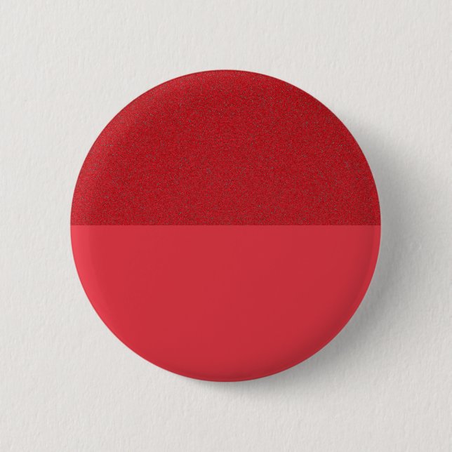 botón Personalizado rojo de tomate de media textur (Anverso)