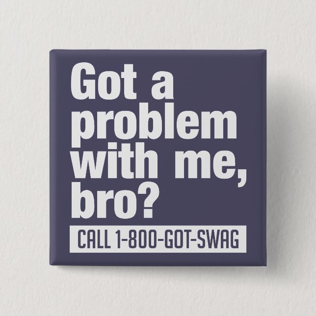 botón personalizado SWAG (Anverso)