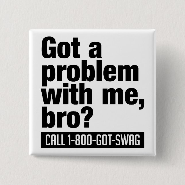 botón personalizado SWAG (Anverso)