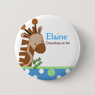 botón Personalizado TAG de Jungle Adventure Giraff