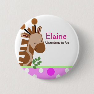 botón Personalizado TAG de Jungle Adventure Giraff