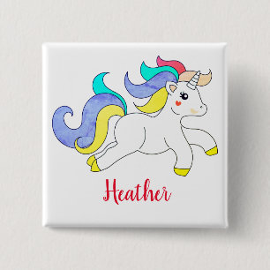 botón Personalizar nombre personalizado de unicorn