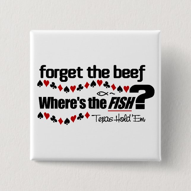 botón Pescado de póquer (Anverso)