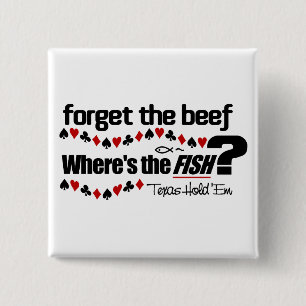 botón Pescado de póquer