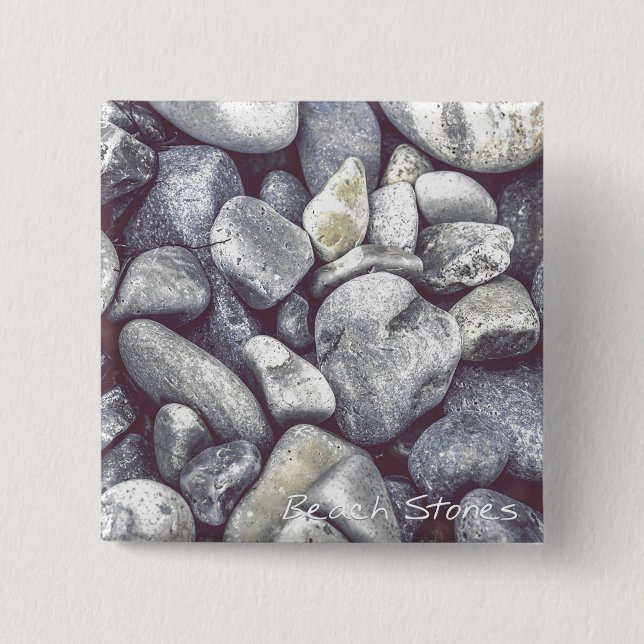 botón Piedras de playa (Anverso)